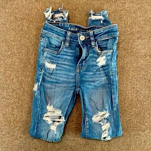American eagle next level stretch jeans, hi rise jegging